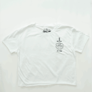 "$till Holding It Down" Crop Top
