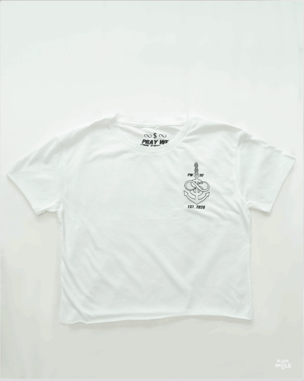 "$till Holding It Down" Crop Top