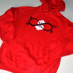 PWRF Red OG Logo Hoodie